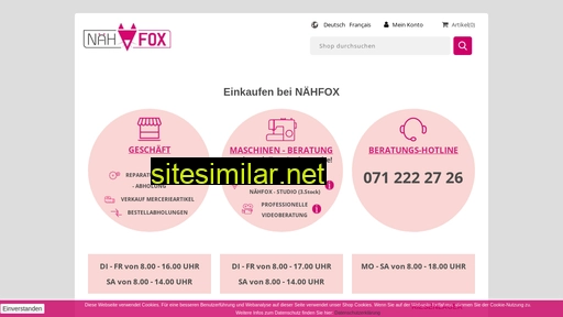 naehfox.ch alternative sites