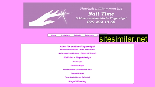 nail-time.ch alternative sites