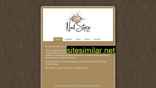 nailstore-damore.ch alternative sites