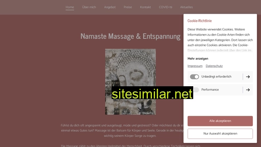 namaste-massage.ch alternative sites