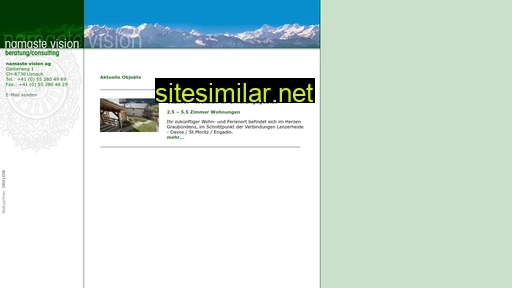 namaste-vision.ch alternative sites
