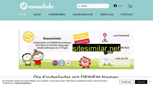 namenslieder.ch alternative sites