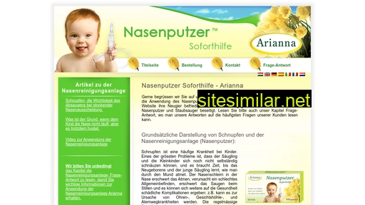 nasenputzer.ch alternative sites