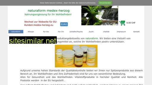 naturaform-medex.ch alternative sites