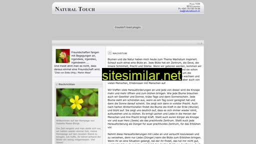 naturaltouch.ch alternative sites