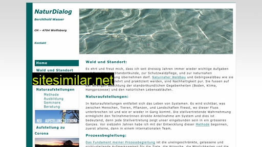 naturdialog.ch alternative sites