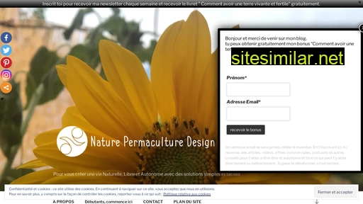 Naturepermaculturedesign similar sites