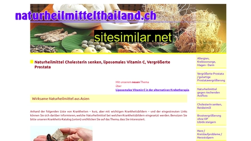 naturheilmittelthailand.ch alternative sites