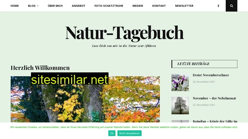 Natur-tagebuch similar sites