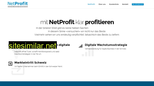 netprofit.ch alternative sites