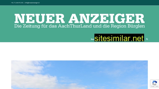 neueranzeiger.ch alternative sites