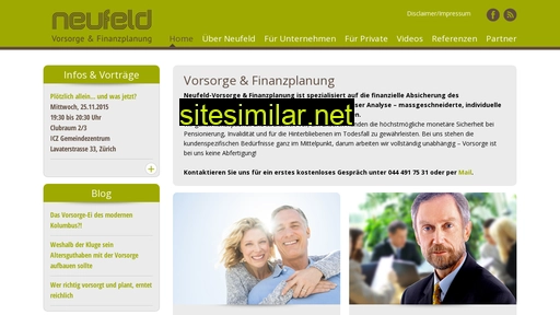 neufeld-vorsorge.ch alternative sites