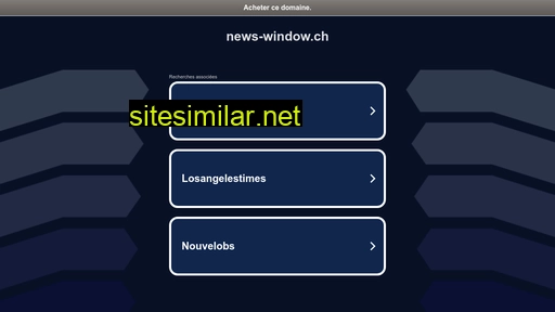 news-window.ch alternative sites