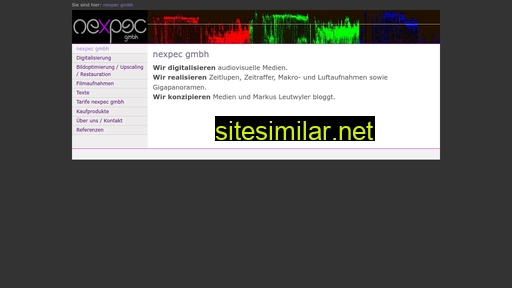 nexpec.ch alternative sites