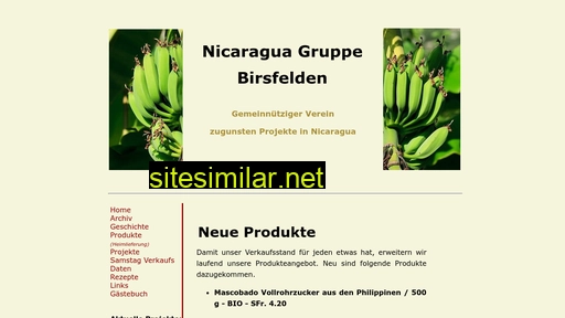 nicaragua-gruppe.ch alternative sites