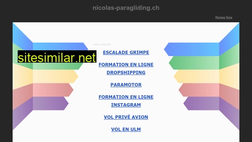 nicolas-paragliding.ch alternative sites