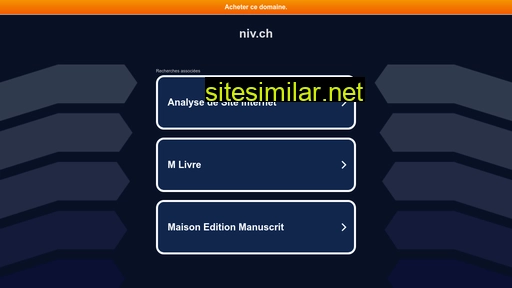niv.ch alternative sites