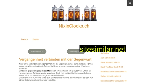 nixieclocks.ch alternative sites