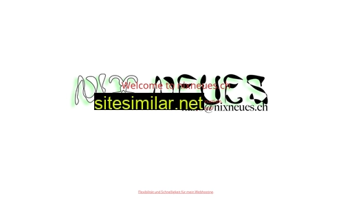 nixneues.ch alternative sites