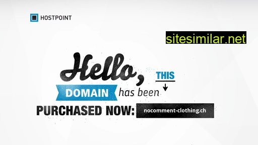 nocomment-clothing.ch alternative sites