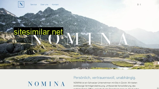 nomina.ch alternative sites