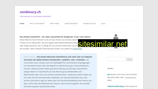 nonbinary.ch alternative sites