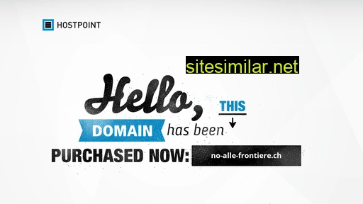 No-alle-frontiere similar sites