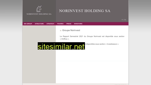 norinvest.ch alternative sites
