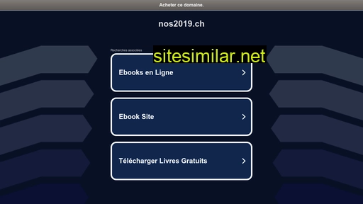 nos2019.ch alternative sites