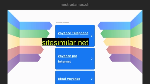 nostradamus.ch alternative sites