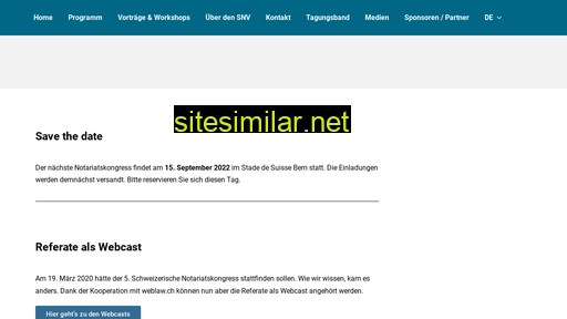 notariatskongress.ch alternative sites