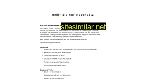 notenhans.ch alternative sites