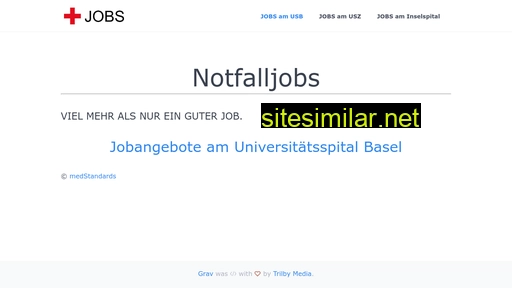 notfalljobs.ch alternative sites