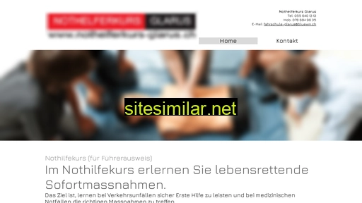nothelferkurs-glarus.ch alternative sites