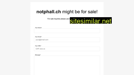 notphall.ch alternative sites