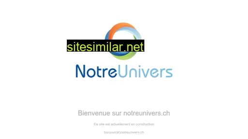 notreunivers.ch alternative sites