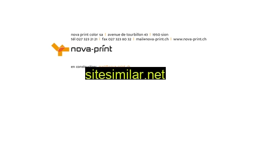 nova-print.ch alternative sites