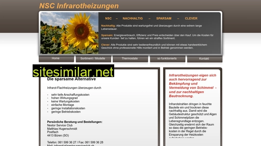 nsc-infrarotheizung.ch alternative sites