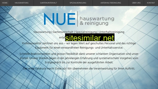 nue-gmbh.ch alternative sites