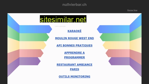 nullvierbar.ch alternative sites