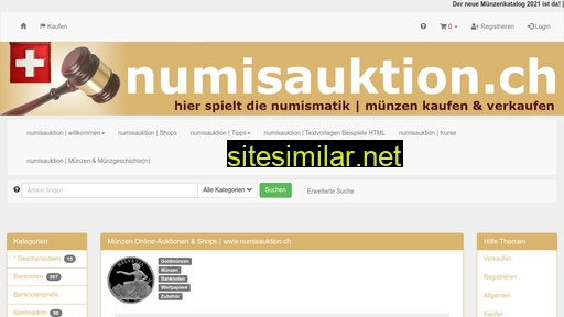 numisauktion.ch alternative sites