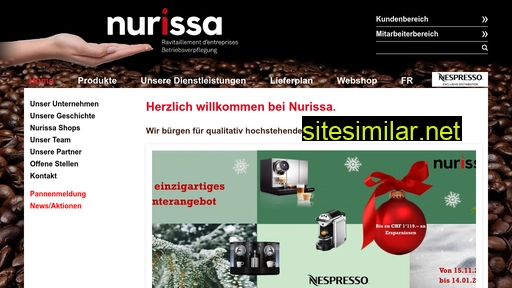 nurissa.ch alternative sites