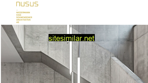 nusus.ch alternative sites