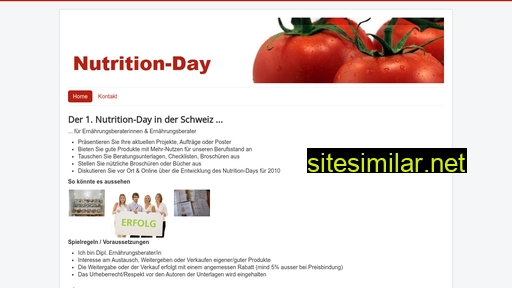 nutritionday.ch alternative sites