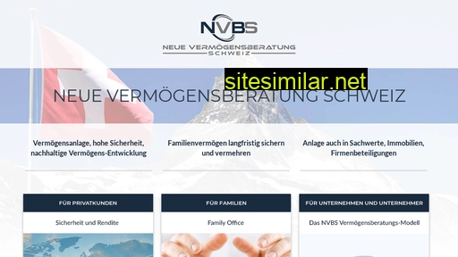 nvbs.ch alternative sites