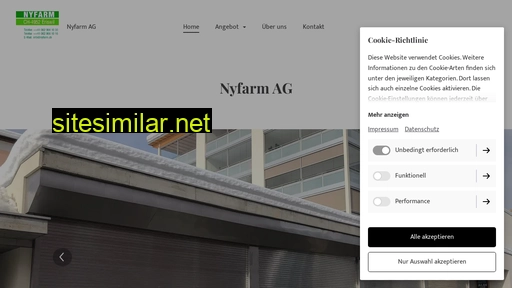 nyfarm.ch alternative sites