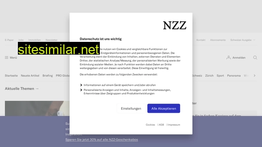 nzz.ch alternative sites