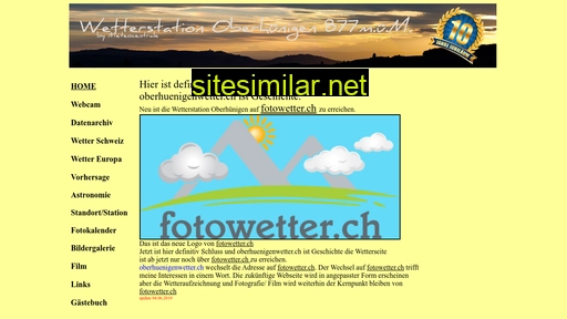 oberhuenigenwetter.ch alternative sites
