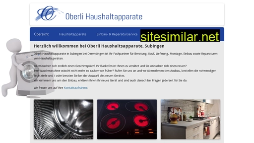 oberli-haushaltapparate.ch alternative sites