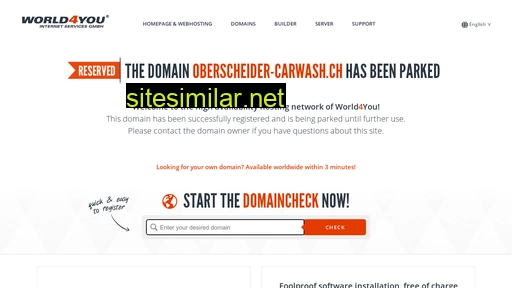 oberscheider-carwash.ch alternative sites
